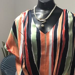 Striped Marc New York Blouse Top